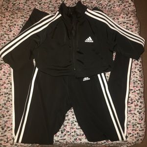 Adidas Track Jacket and Climalite Leggings
